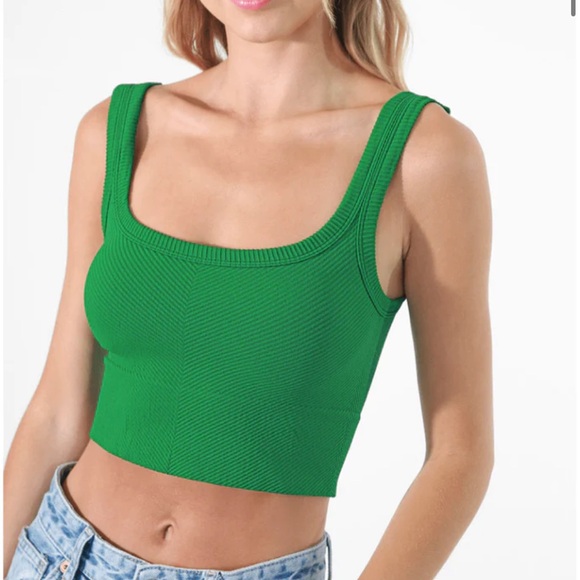 Niki biki Ribbed Tank Top - Picture 1 of 4